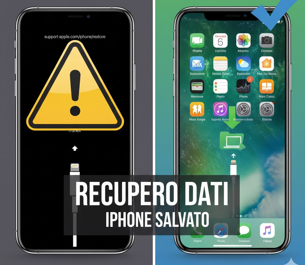 Recupero Dati iPhone Rotto - Giolab Assemini