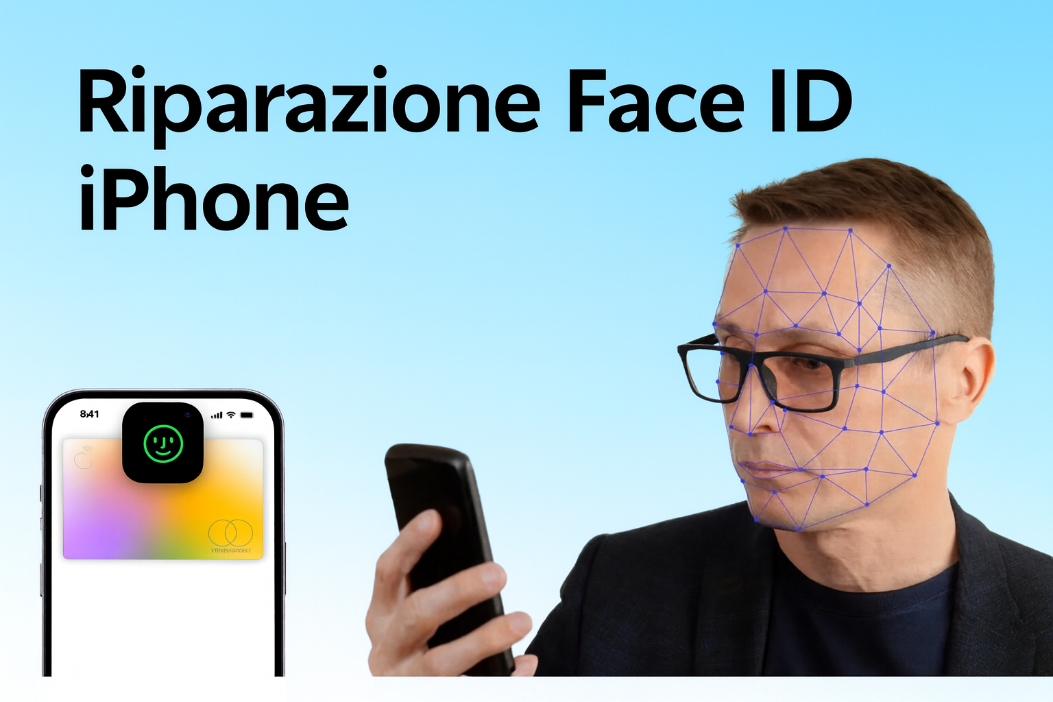 Riparazione Face ID iPhone - Giolab Assemini